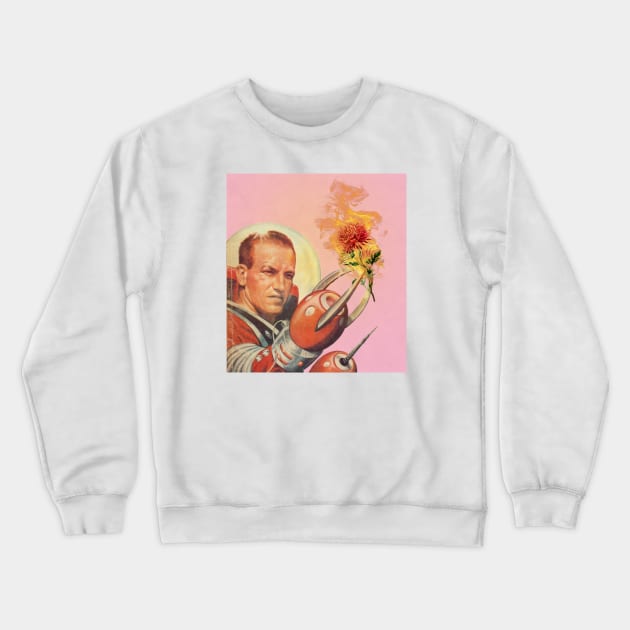 Burning Soul Crewneck Sweatshirt by Fiddlercrab